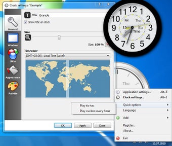Image 0 for Clock-on-Desktop Standard