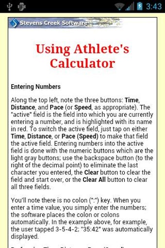 Imagen 3 para Athlete's Calculator