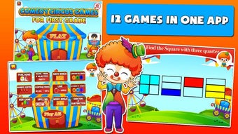 Image 1 for Circus First Grade Games
