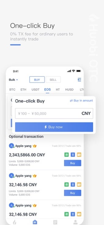 Image 0 for Huobi OTC