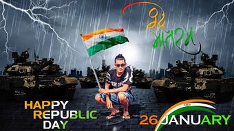 Image 1 for Republic Day Photo Editor…