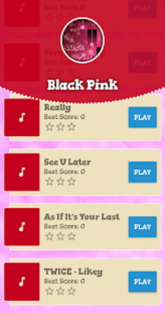 Image 3 for Black Pink Piano Game