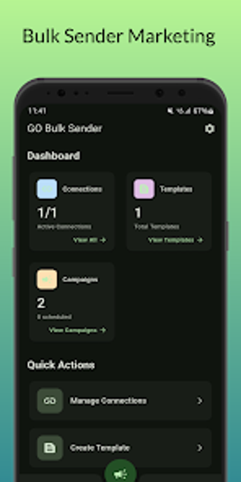 Image 0 for GO Bulk Sender for Market…