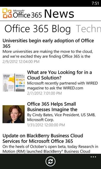 Image 1 for Office 365 News for Windo…