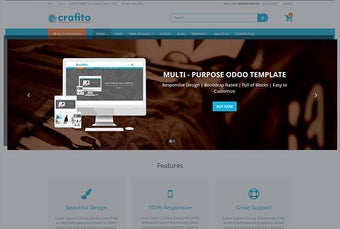 Imagen 6 para Crafito Odoo Theme
