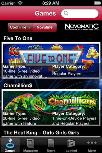 Image 0 for Novomatic, Games for the …