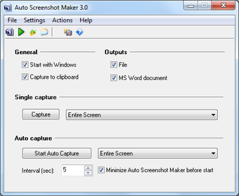 Image 0 for Auto Screenshot Maker