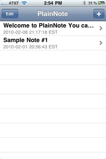 Image 0 for PlainNote