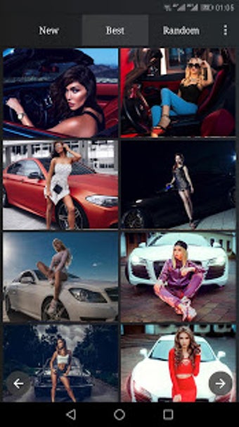 Imagen 3 para Sexy Car Girls Wallpapers…