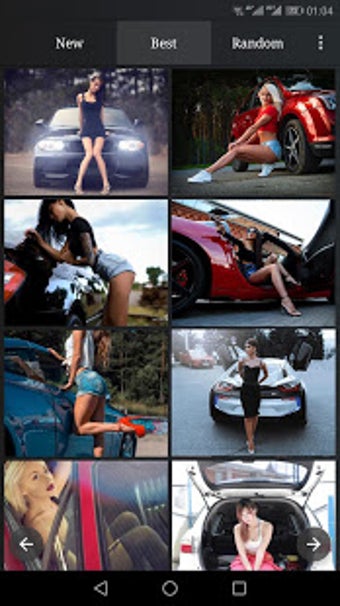 Imagen 1 para Sexy Car Girls Wallpapers…