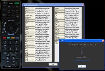 Image 0 for Sony Virtual Remote Contr…