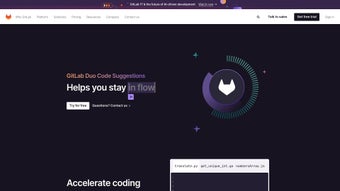 Image 0 for Gitlab code suggestions