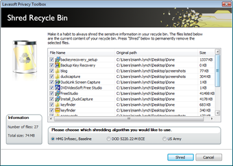 Image 1 for Lavasoft Privacy Toolbox