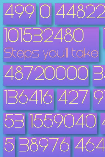 Image 1 for Life In Numbers