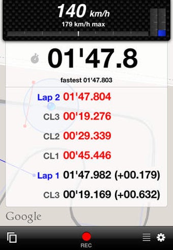 Image 0 for Laps - GPS Circuit logger
