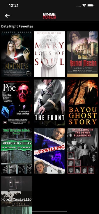 Image 1 for BingeHorror