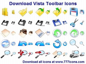 Image 0 for Vista Toolbar Icons