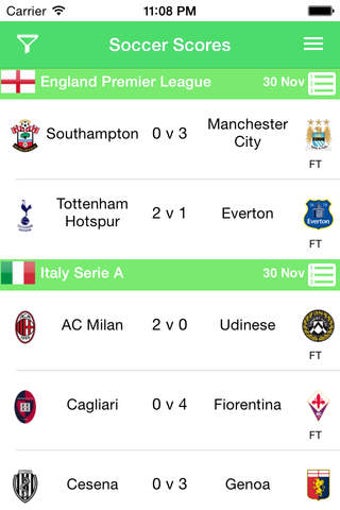 Image 0 for Soccer Live Score