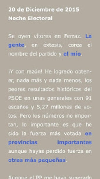 Imagen 0 para Pedro Snchez Simulator 20…