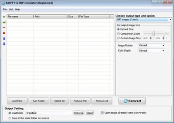 Image 0 for Ailt PPT to EMF Converter