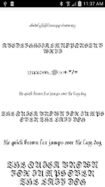Image 2 for Fonts for FlipFont 50 Got…