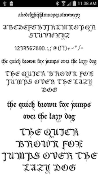 Image 3 for Fonts for FlipFont 50 Got…