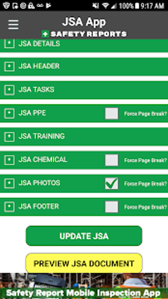 Imagen 2 para Safety JSA App