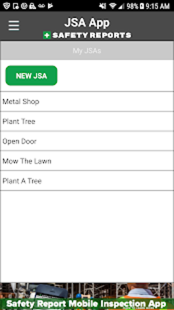Imagen 0 para Safety JSA App
