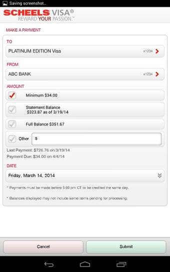 Imagen 0 para Scheels Visa Card