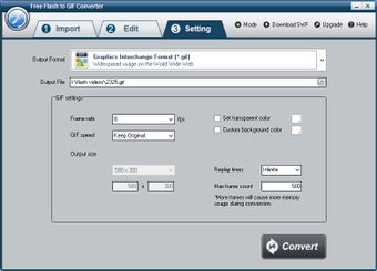 Imagen 2 para Free Flash to GIF Convert…