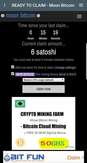 Imagen 3 para CoinPot Moon Faucet Bitco…