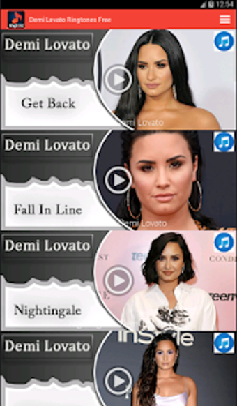 Image 0 for Demi Lovato Ringtones Fre…