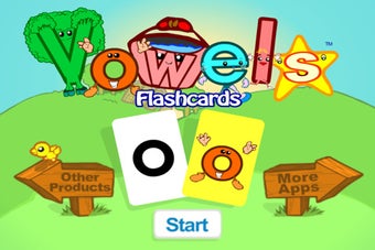 Image 0 for Meet the Vowels Flashcard…