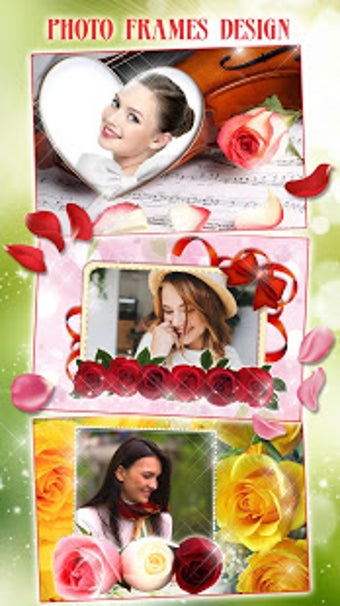 Image 3 for Rose Photo Frame  Beautif…