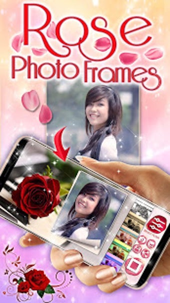 Image 2 for Rose Photo Frame  Beautif…