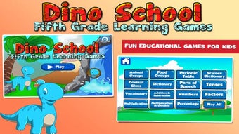 Image 0 for Dino Fifth Grade Learning