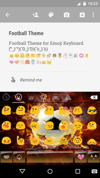 Imagen 2 para Football World Emoji Keyb…