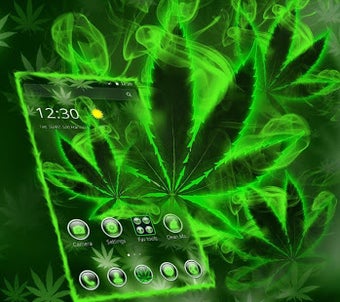 Image 2 for Green Weed Rasta Smoke Th…