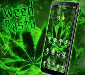 Image 3 for Green Weed Rasta Smoke Th…