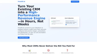 Image 0 for Thinkfill AI  The CRM Aut…
