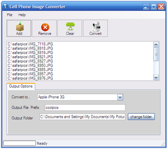 Image 0 for Cell Phone Image Converte…