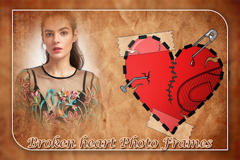Image 2 for Broken heart Photo Frame