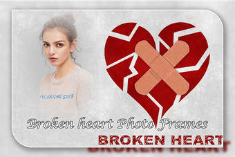 Image 3 for Broken heart Photo Frame