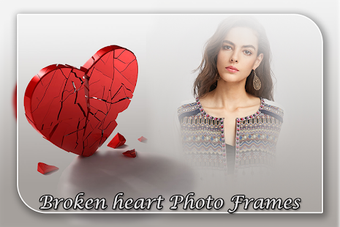 Image 0 for Broken heart Photo Frame