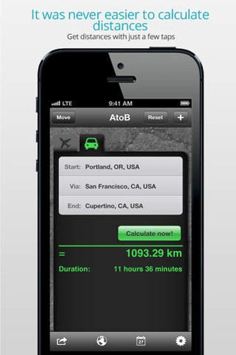 Image 0 for AtoB Distance Calculator …