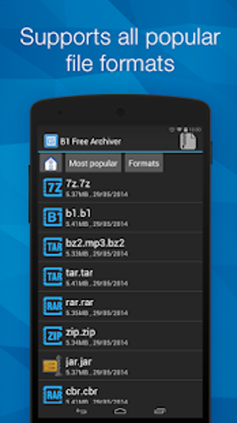Image 0 for B1 Archiver zip rar unzip