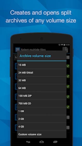 Image 4 for B1 Archiver zip rar unzip