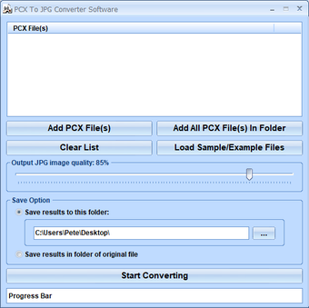 Imagen 0 para PCX To JPG Converter Soft…