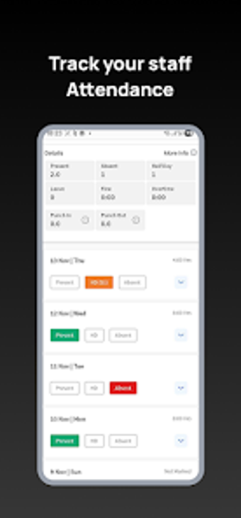 Image 0 for StaffLog:Attendance  Cash…