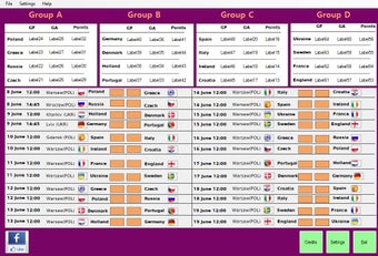 Image 0 for Euro 2012 Fixtures